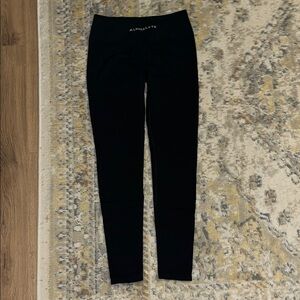 Alphalete Amplify Black Leggings Medium